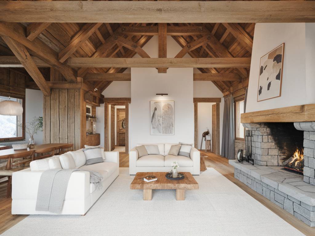 décoration de chalet à la montagne : tendances