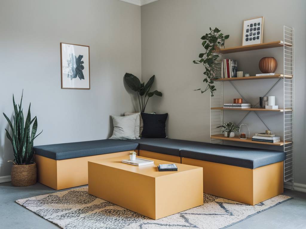 "Trouver l'harmonie parfaite entre mobilier modulable et petits espaces : astuces et inspirations"