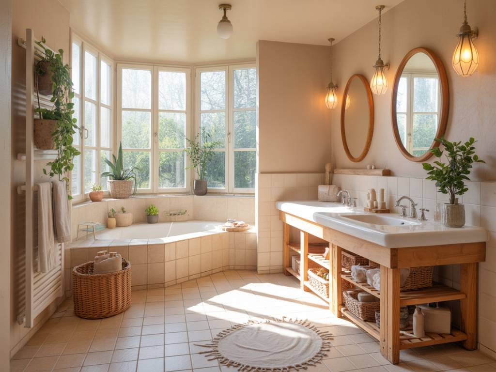 Créer une salle de bain spa à la maison : idées pour une atmosphère relaxante et design
