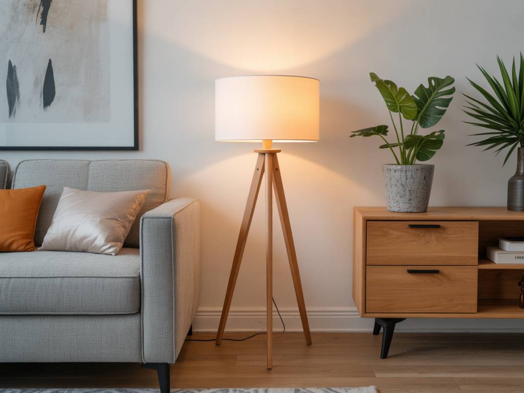 Les meilleures idées pour intégrer une lampe sur pied moderne dans votre décoration