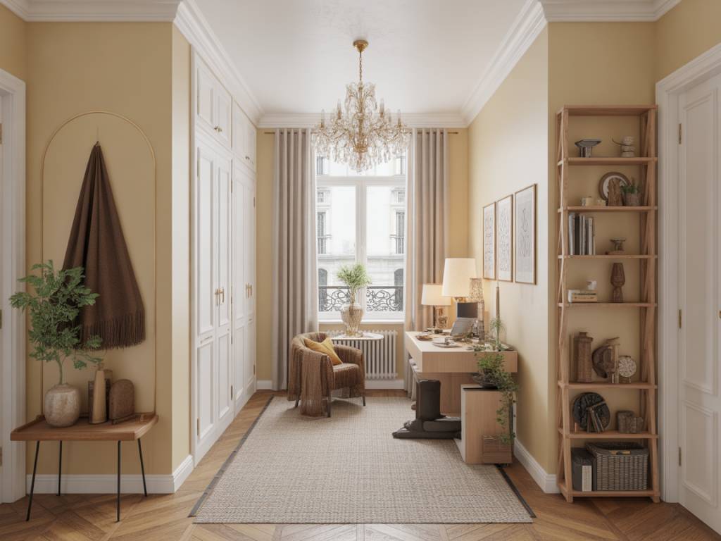 Décorer un couloir étroit : astuces pour en faire un espace élégant et fonctionnel